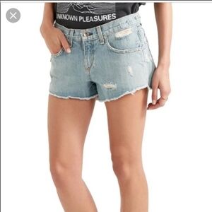 Rag and Bone Denim Shorts with Metal Studs, Sz 27